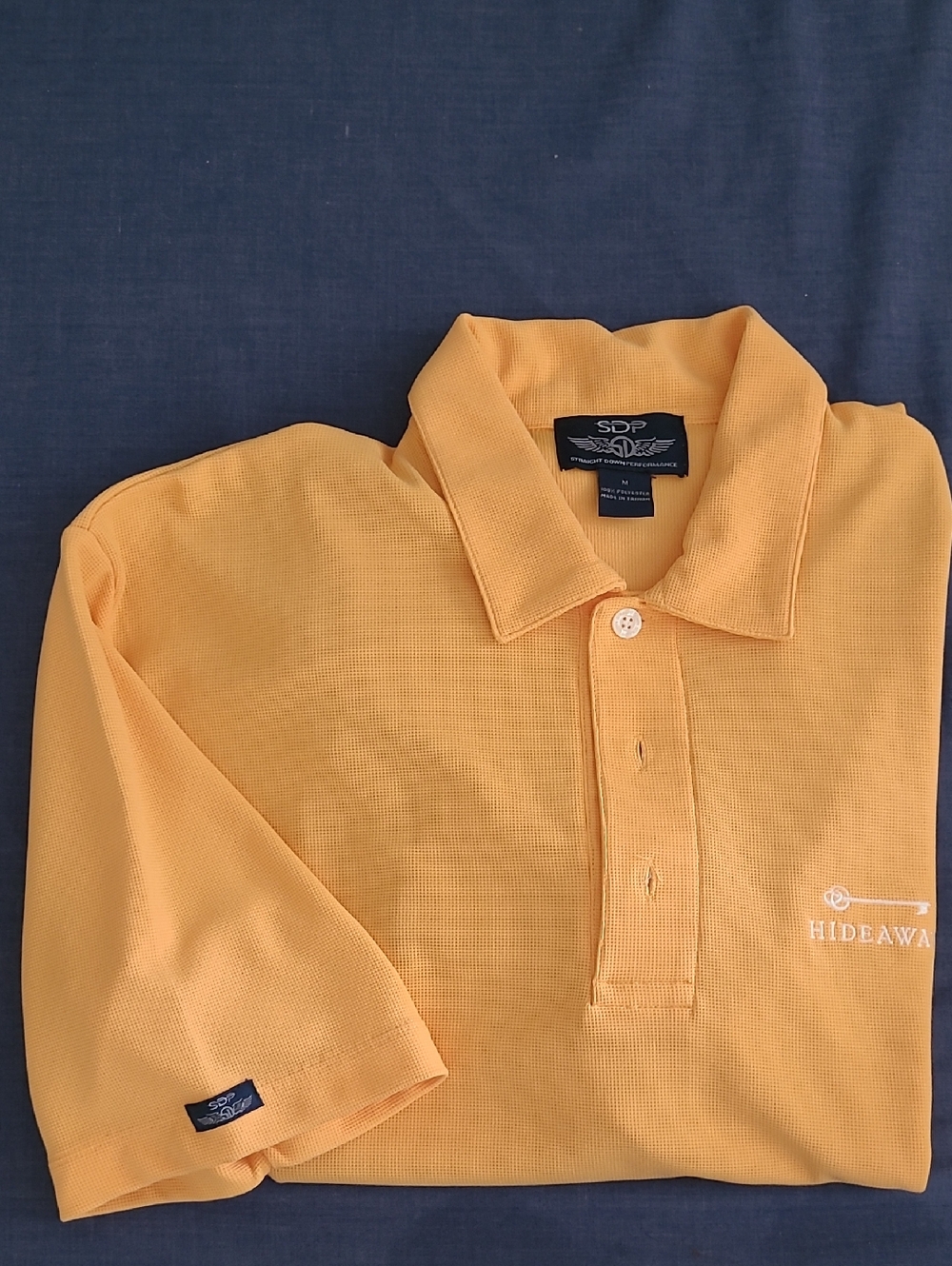 Men’s Orange Polo Shirt